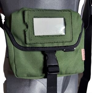 Acne Studios | Nylon | Buckle Strap | Military Green | Canera Bag | Messenger